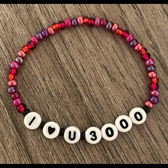 Iron Man Inspired Bracelet I ♥️ U 3000 - Picture 3 of 4